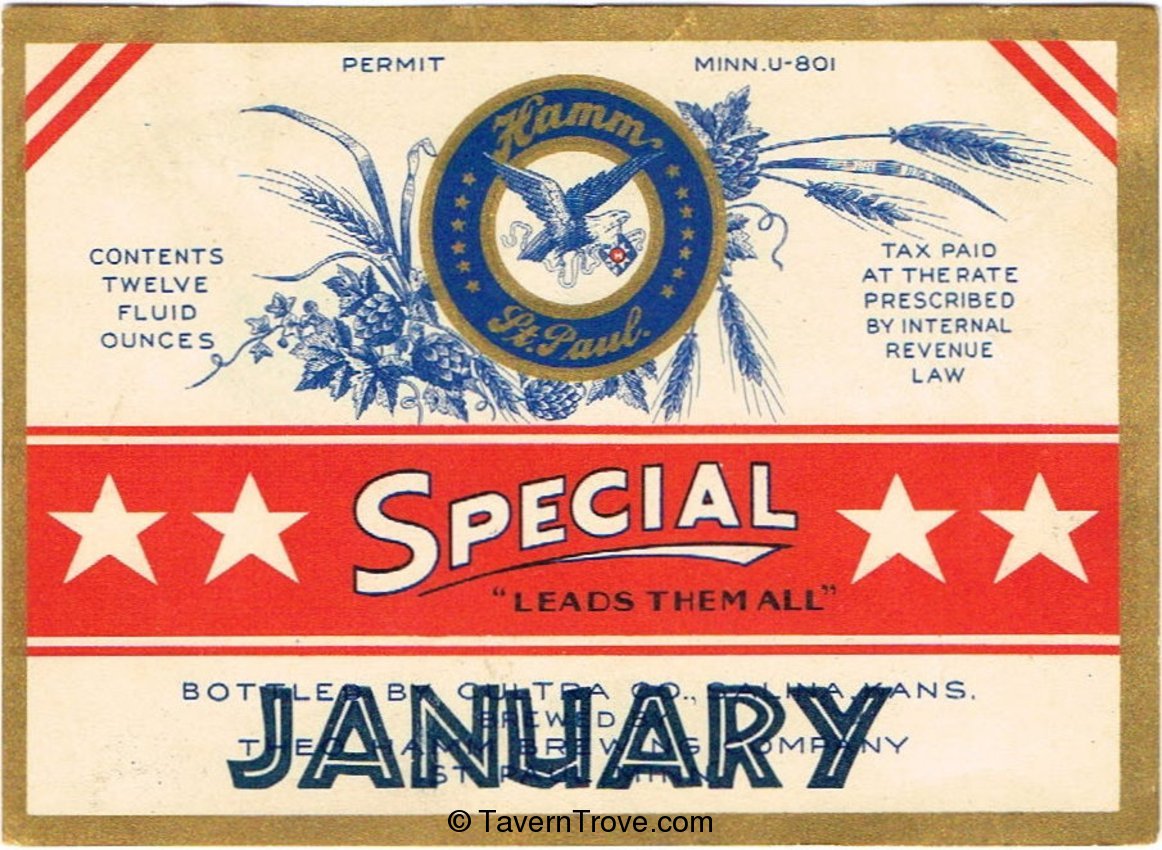 January Special Beer