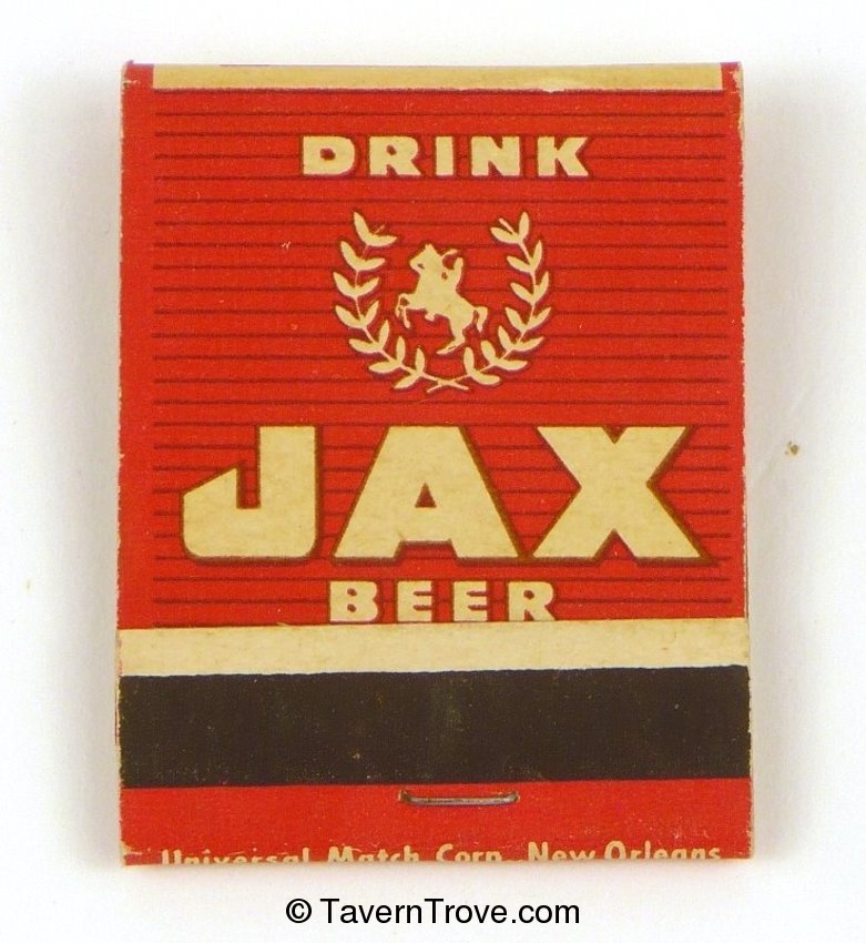 Jax Beer Full Matchbook