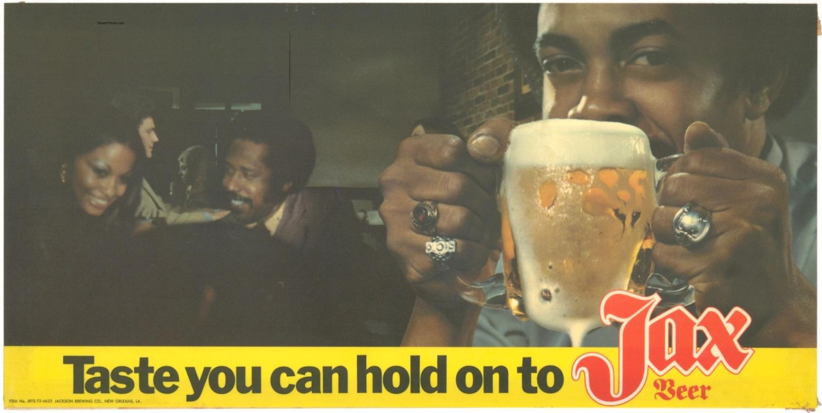Jax Beer Plastic African Americans zxz