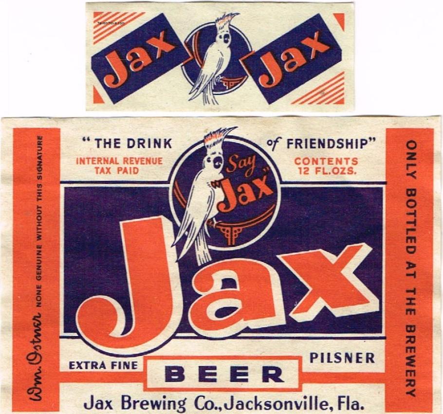 Jax Extra Fine Beer