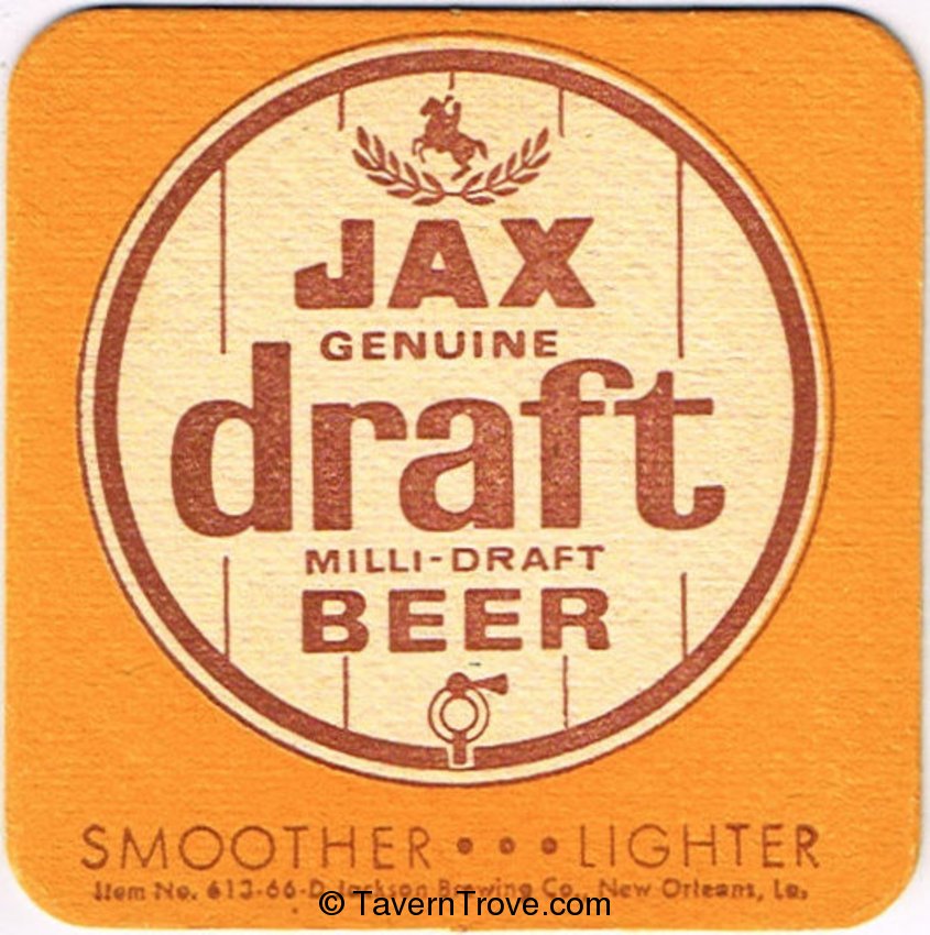 Jax Genuine Draft Beer