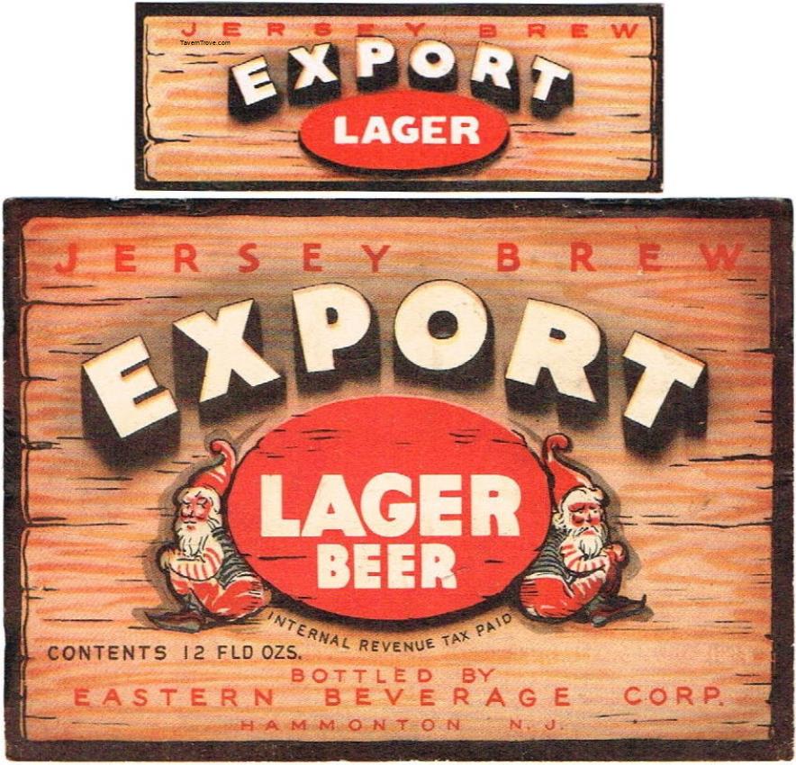 Jersey Brew Export Lager Beer