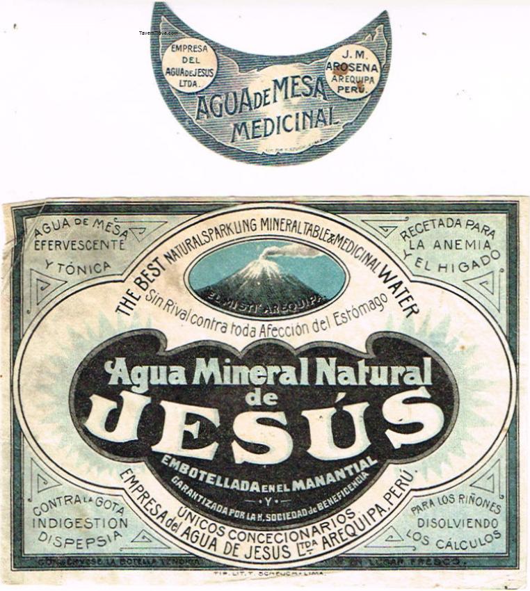 Jesus Mineral Water Arequipa Peru