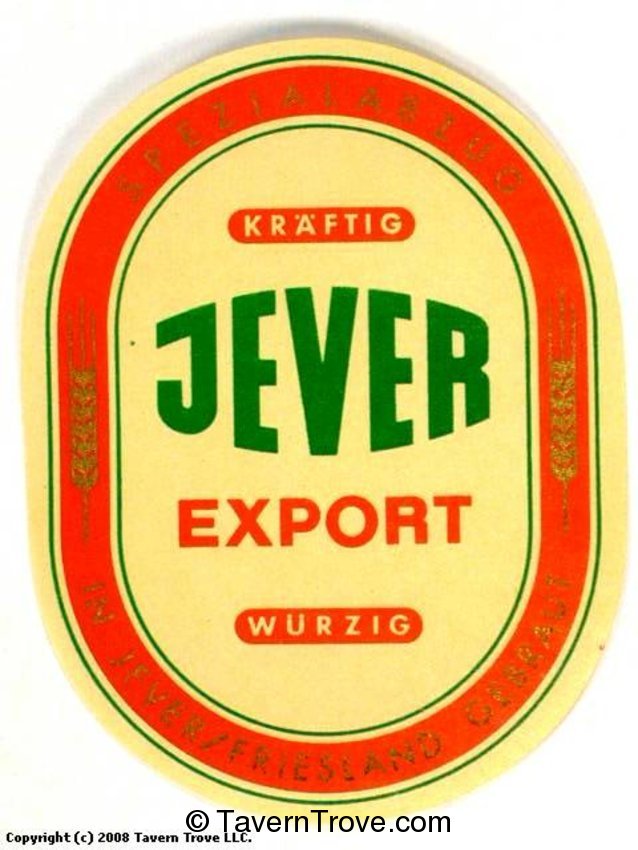 Jever Export Würzig