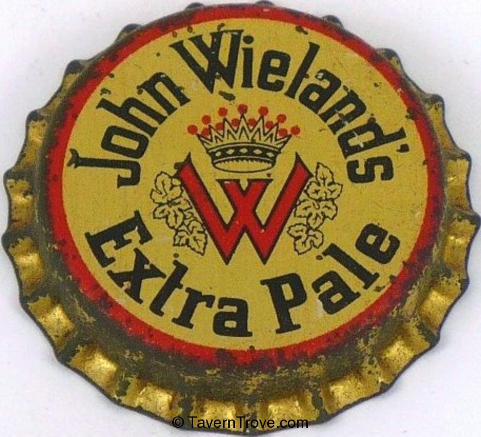 John Wieland's Extra Pale Beer (metallic gold)
