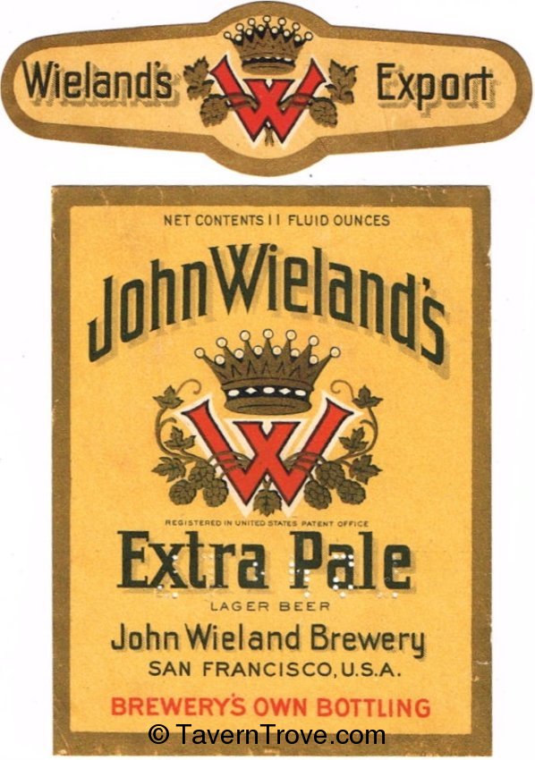 John Wieland's Extra Pale Beer