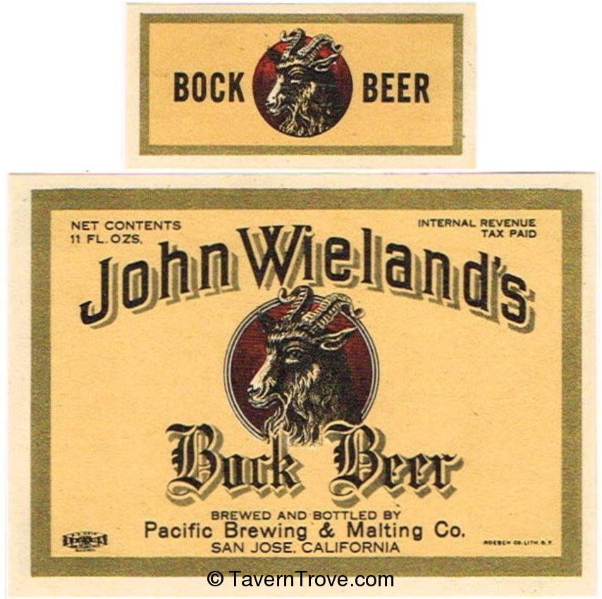 John Wieland's Bock Beer