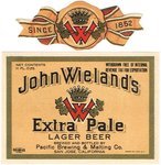 John Wieland's Extra Pale Lager Beer