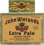 John Wieland's Extra Pale Lager Beer