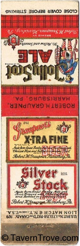 Jolly Scot Ale/Silver Stock Lager/X-Tra Fine Beer