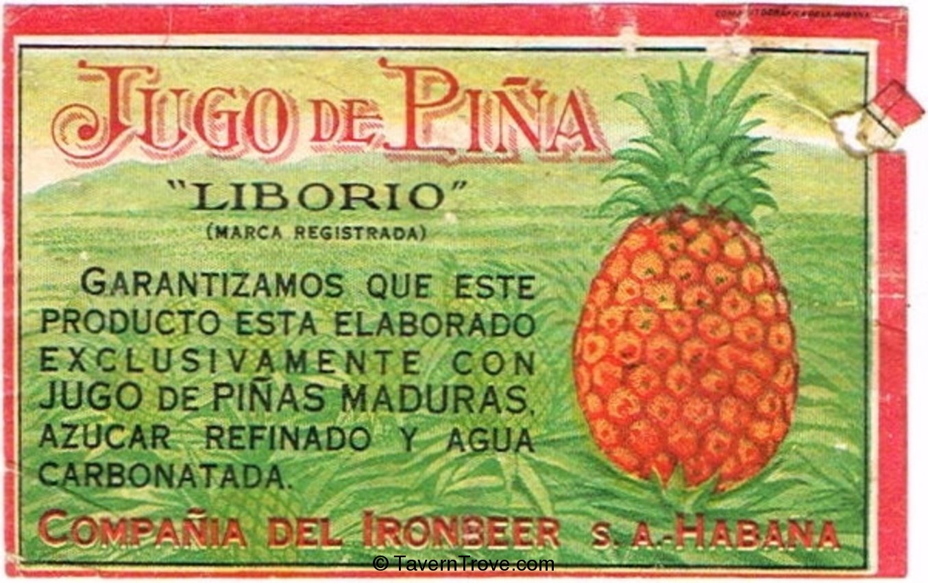 Jugo De Pina Liborio Ironbeer Havana Cuba
