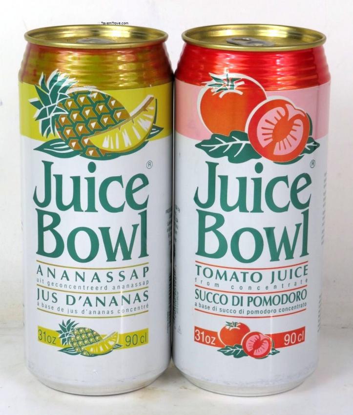 Juice Bowl Lot of TWO 31oz Cans Belgium