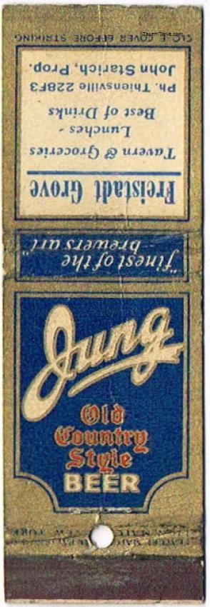 Jung Pilsener Beer