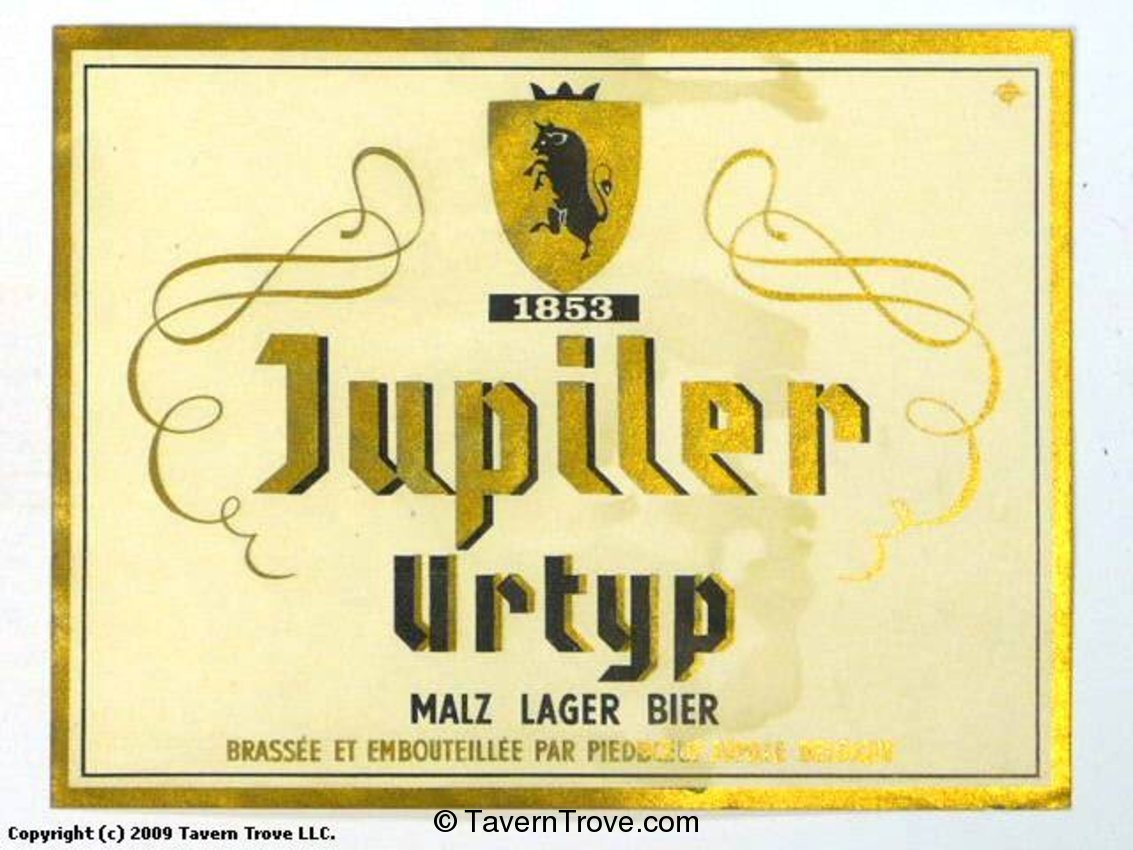 Jupiler Urtyp Malz Lager Bier