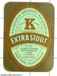 K Extra Stout