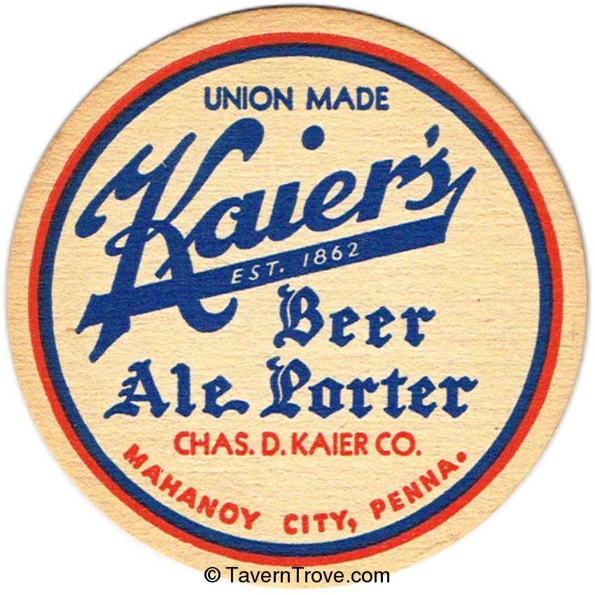 Kaier's Beer-Ale-Porter