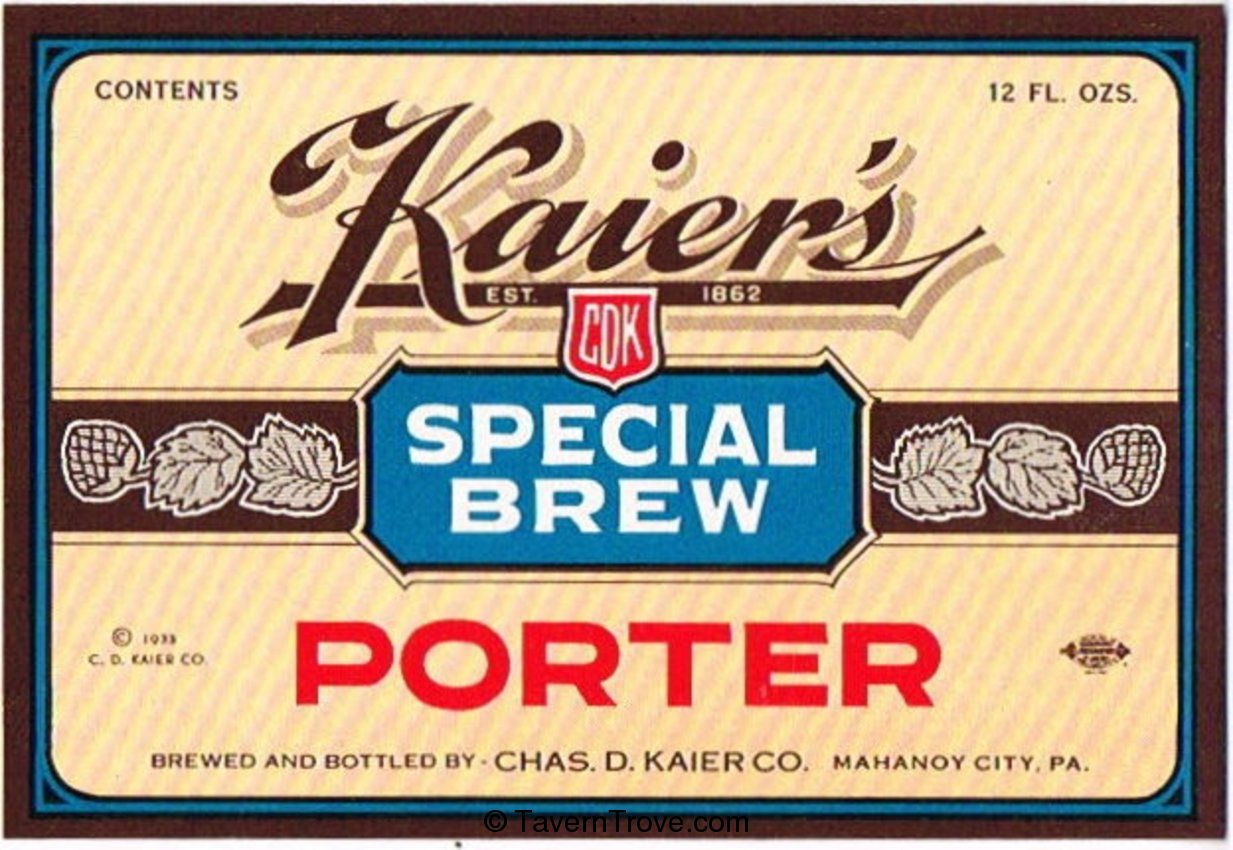 Kaier's Porter