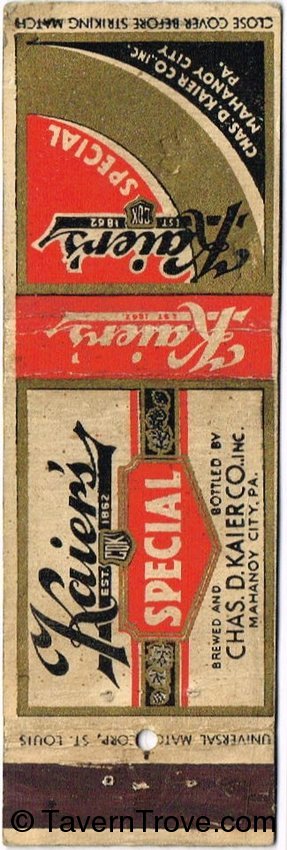 Kaier's Special Beer