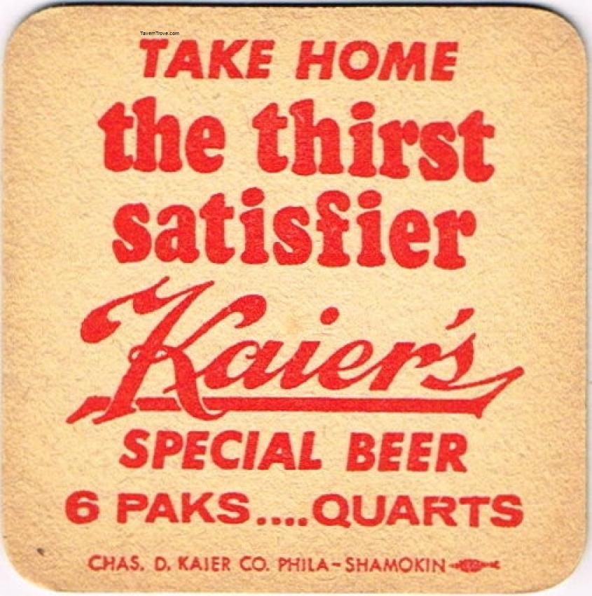 Kaier's Special Beer