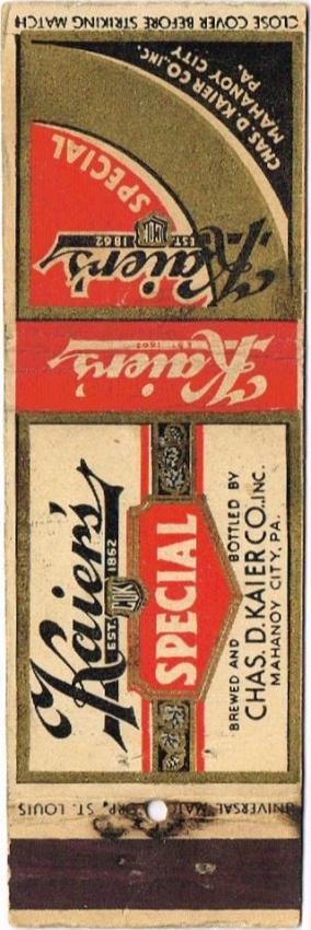 Kaier's Special Beer