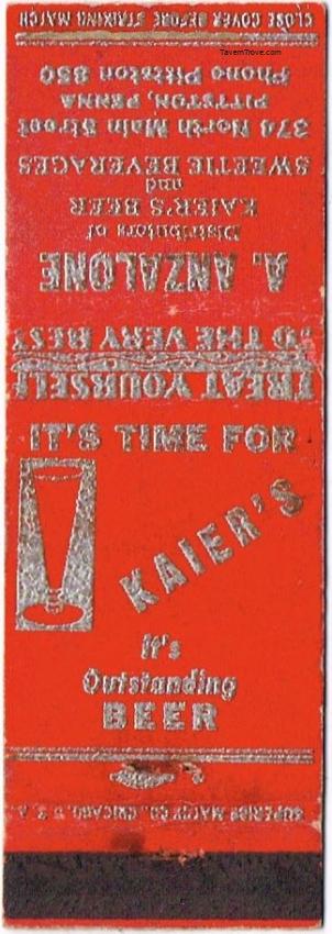 Kaier's Special Beer