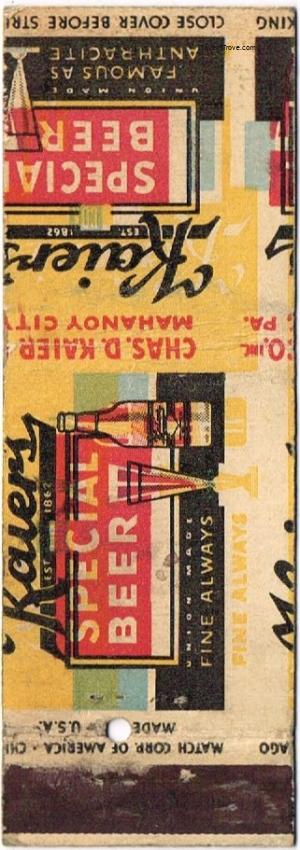 Kaier's Special Beer