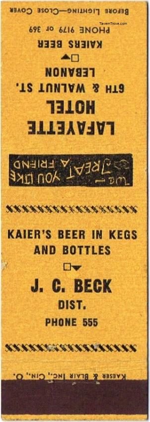 Kaier's Special Beer