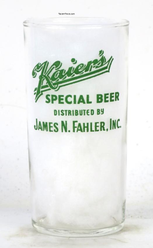 Kaier's Special Beer James N. Fahler