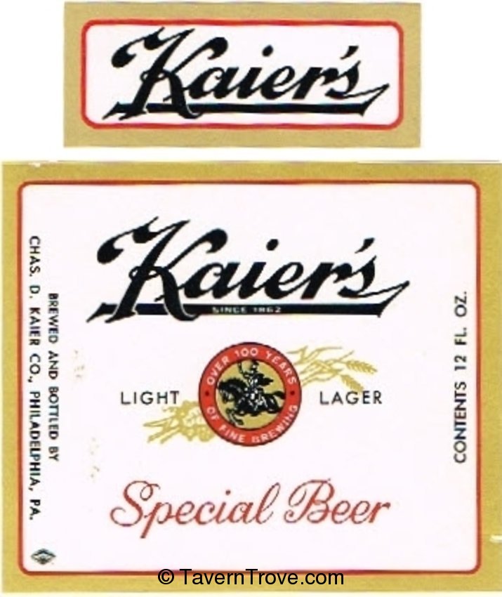 Kaier's Special Beer