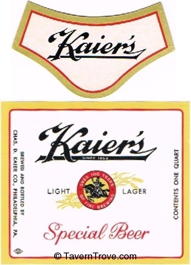 Kaier's Special Beer