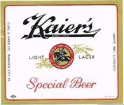 Kaier's Special Beer 