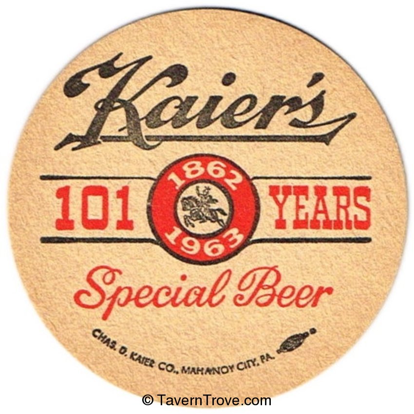 Kaier's Special Beer