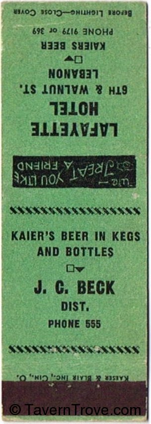 Kaier's Special Beer