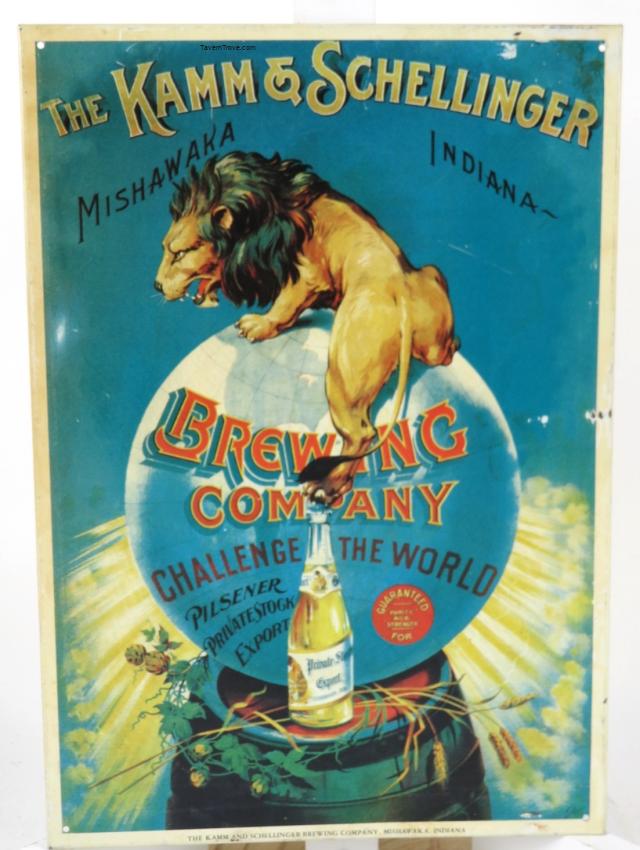 Kamm & Schellenger Beer Tin Tacker