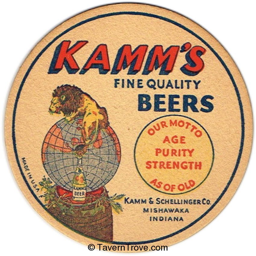 Kamm's Fine Quality Beers