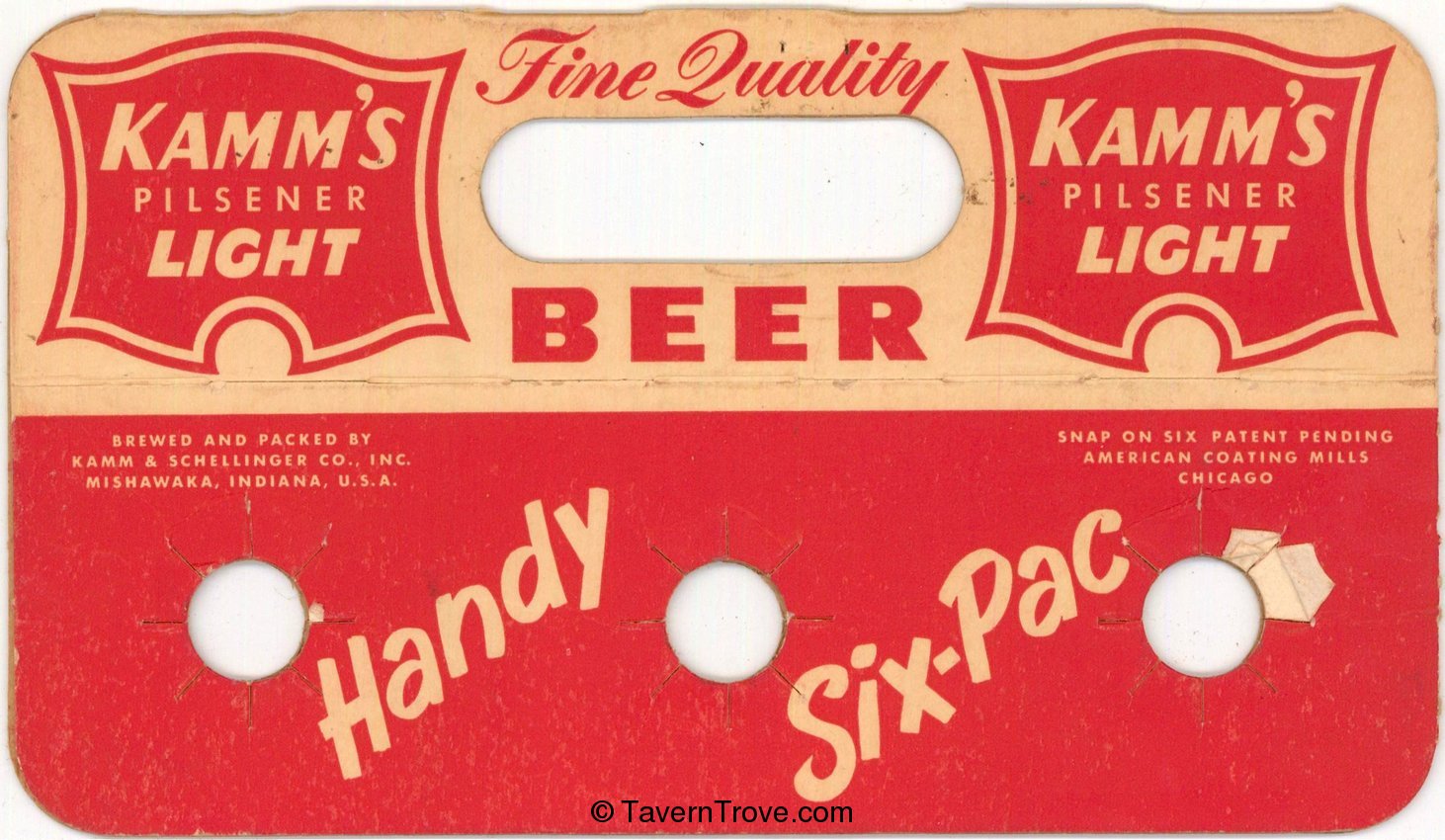 Kamm's Pilsener Light Beer