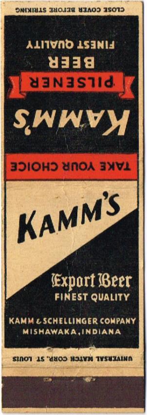 Kamm's Export Beer