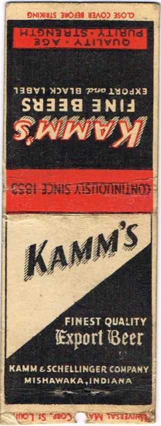 Kamm's Export/Black Label Beer Dupe