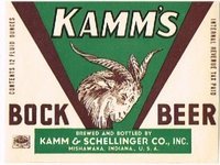 Kamm's Bock Beer