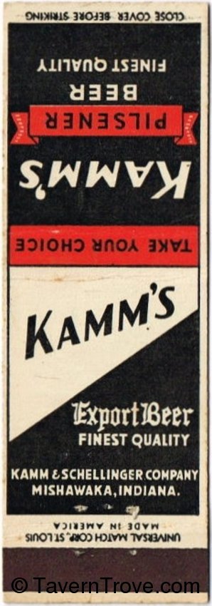 Kamm's Export Beer