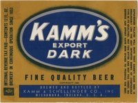 Kamm's Export Dark Beer