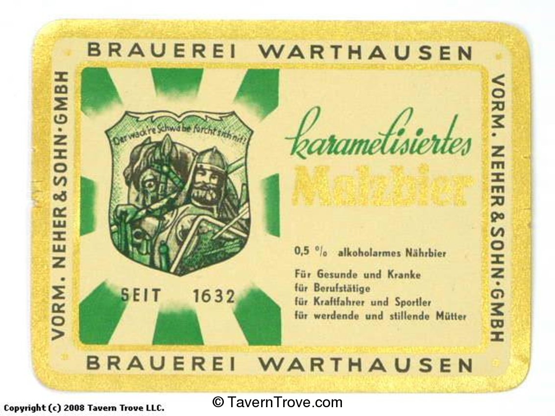 Karamelisiertes Malzbier