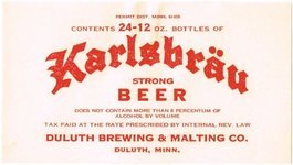 Karlsbrau Beer