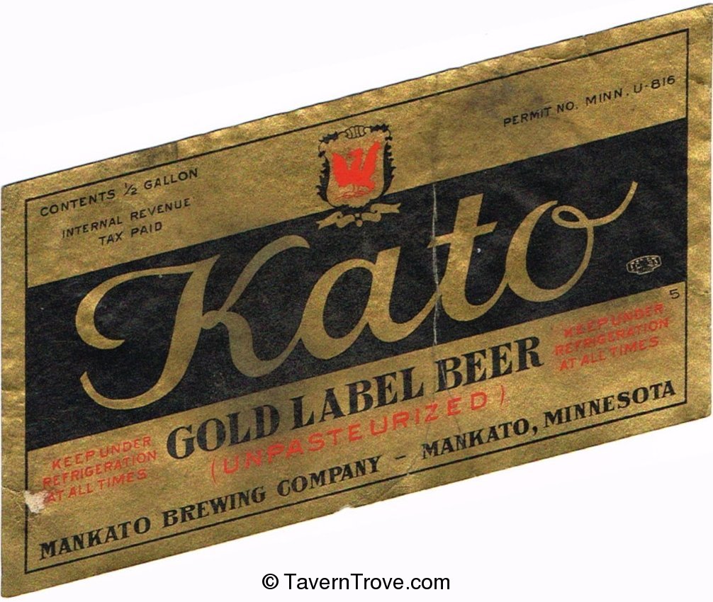 Kato Gold Label Beer 