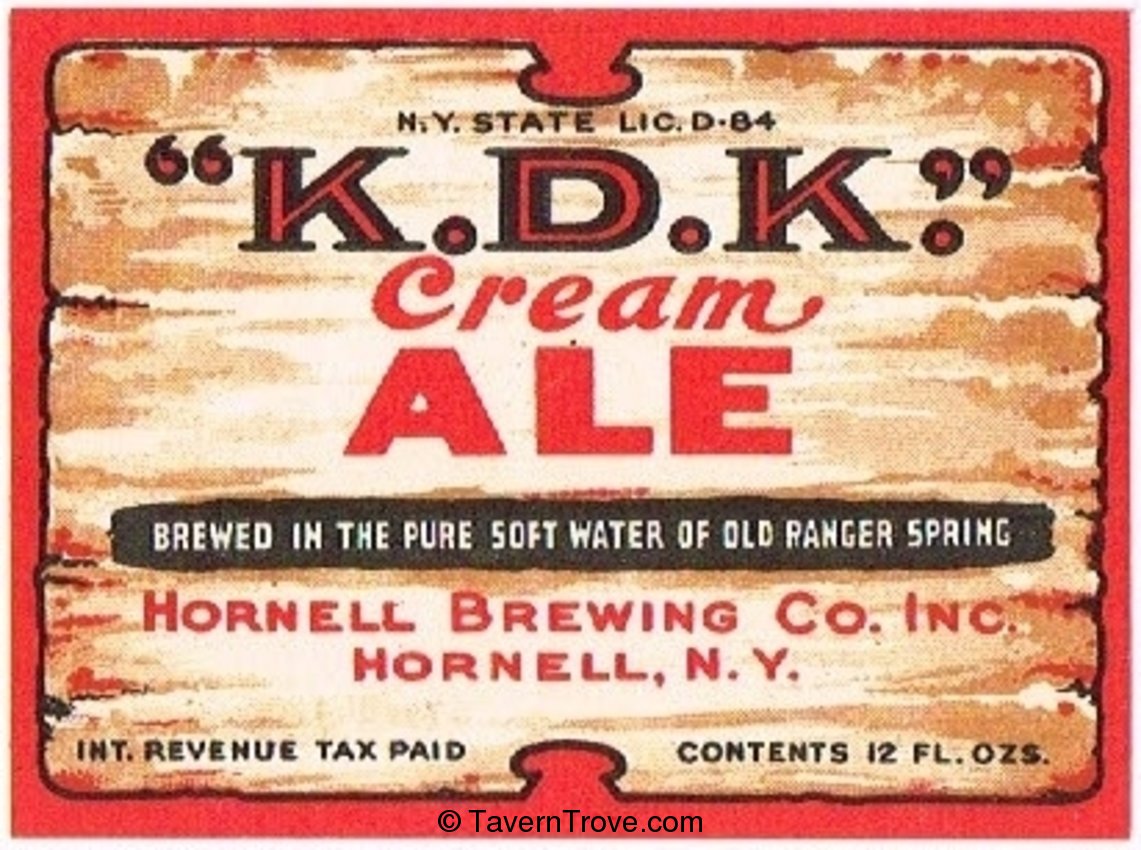 K.D.K. Cream Ale 