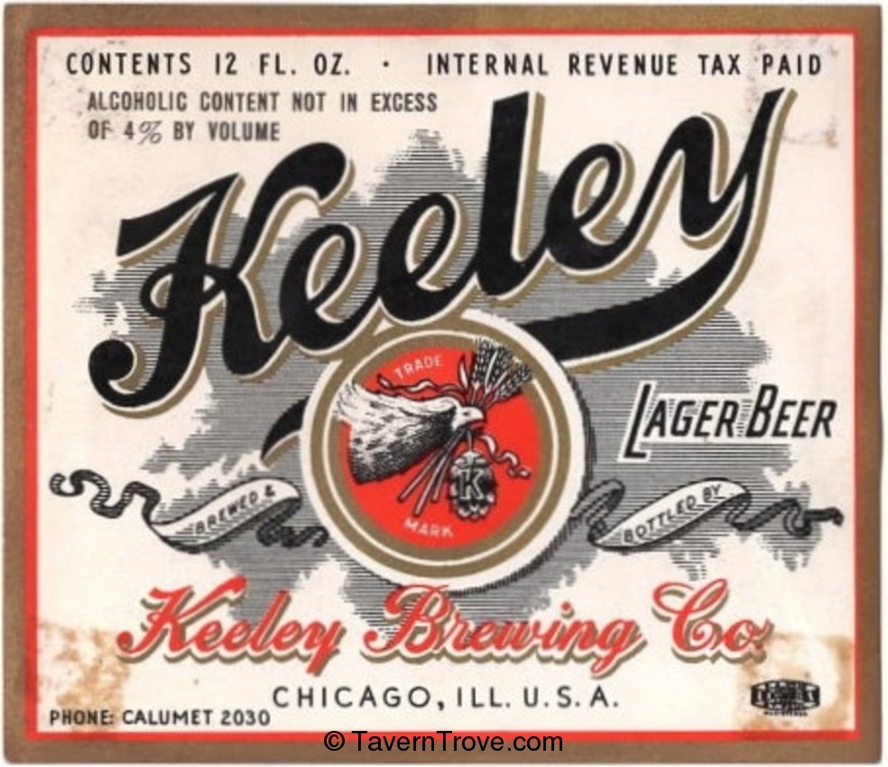 Keeley Lager Beer