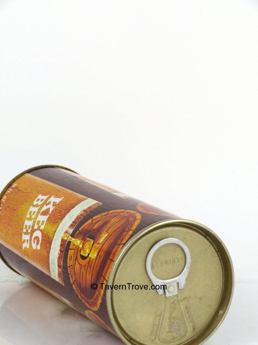 Item 144 1967 Keg Beer Tab Top Can T15407