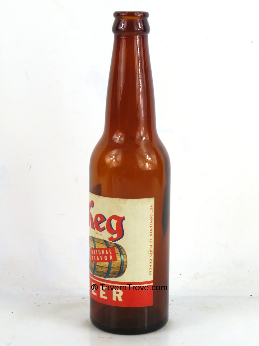 Item 31160 1961 Keg Beer Bottle