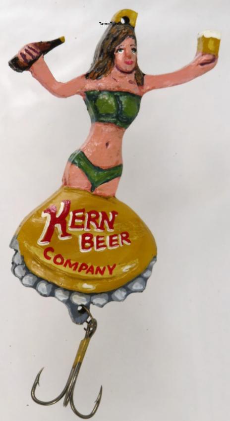 Kern Beer Girl In Green Bikini