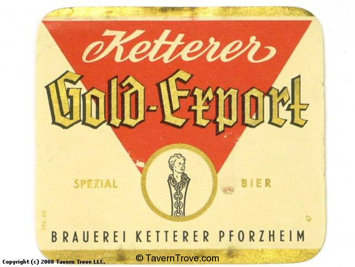 Ketterer Gold Export Spezial Bier